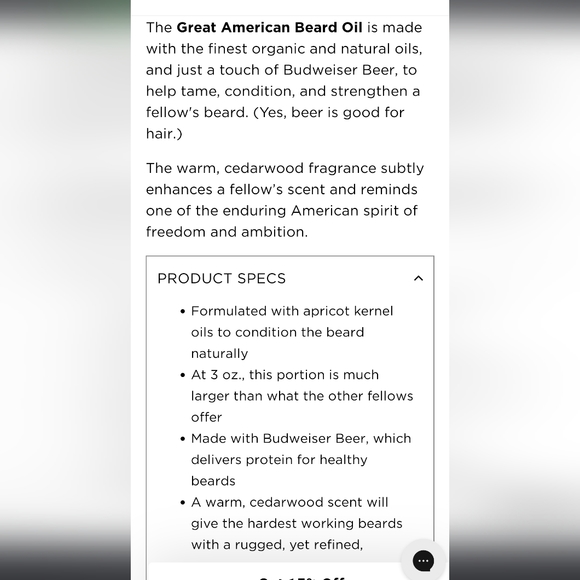 Duke Cannon Beard Oil - Picture 6 of 9